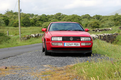 VW Early Style Corrado Toranado Red Restoration