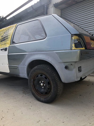 VW MK2 Golf N/S Rear Arch Replacement