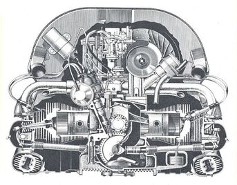 Air cooled engine